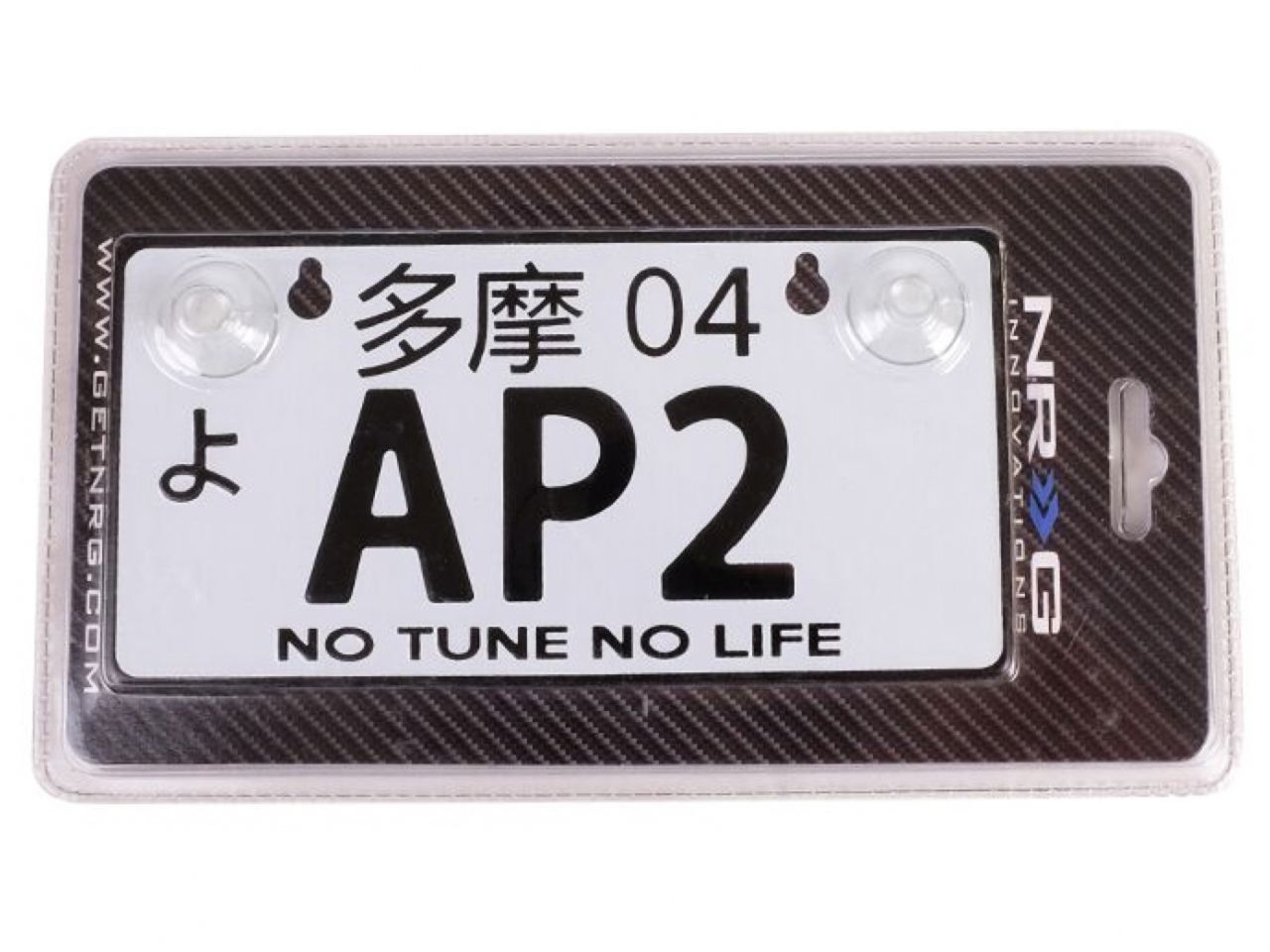 NRG License Plate Frames MP-001-AP2 Item Image