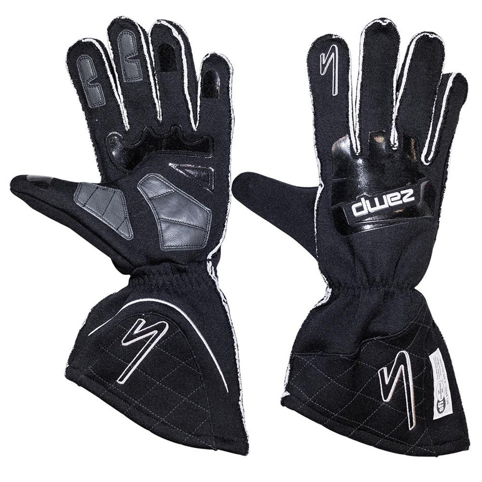 Zamp Solar Gloves ZR-50 Black Med Multi-Layer SFI3.3/5 ZAMRG10003M
