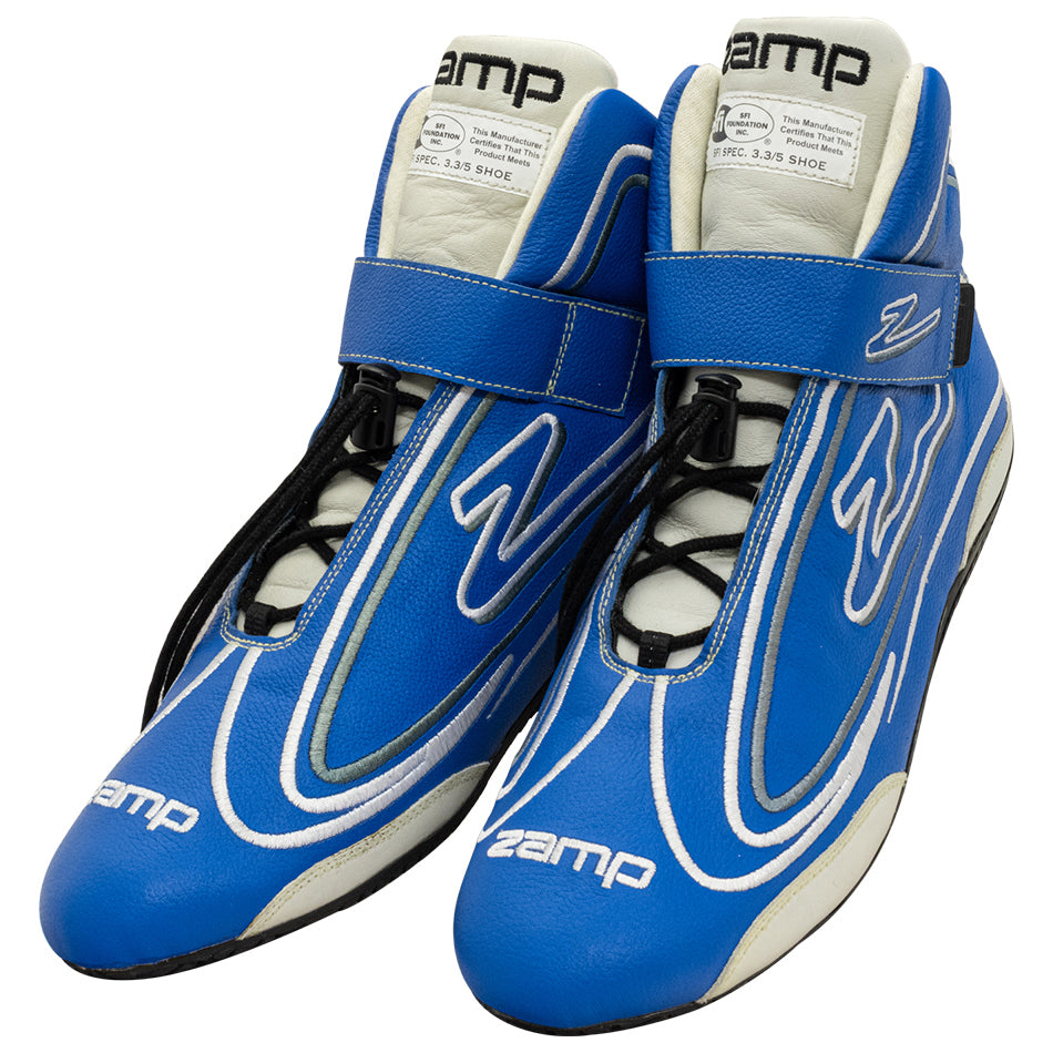 Zamp Solar Shoe ZR-50 Blue Size 8 SFI 3.3/5 ZAMRS003C0408
