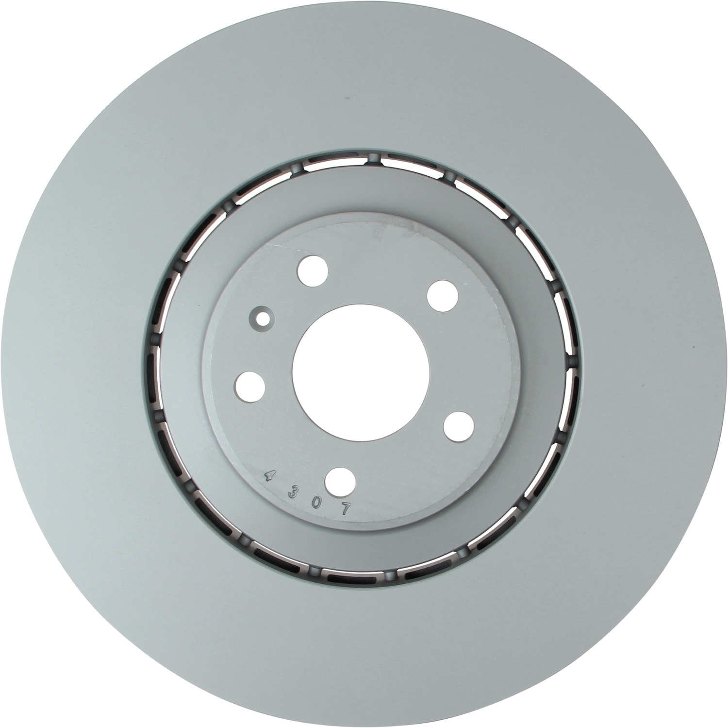 Zimmermann Disc Brake Rotor  top view frsport 100.3363.75