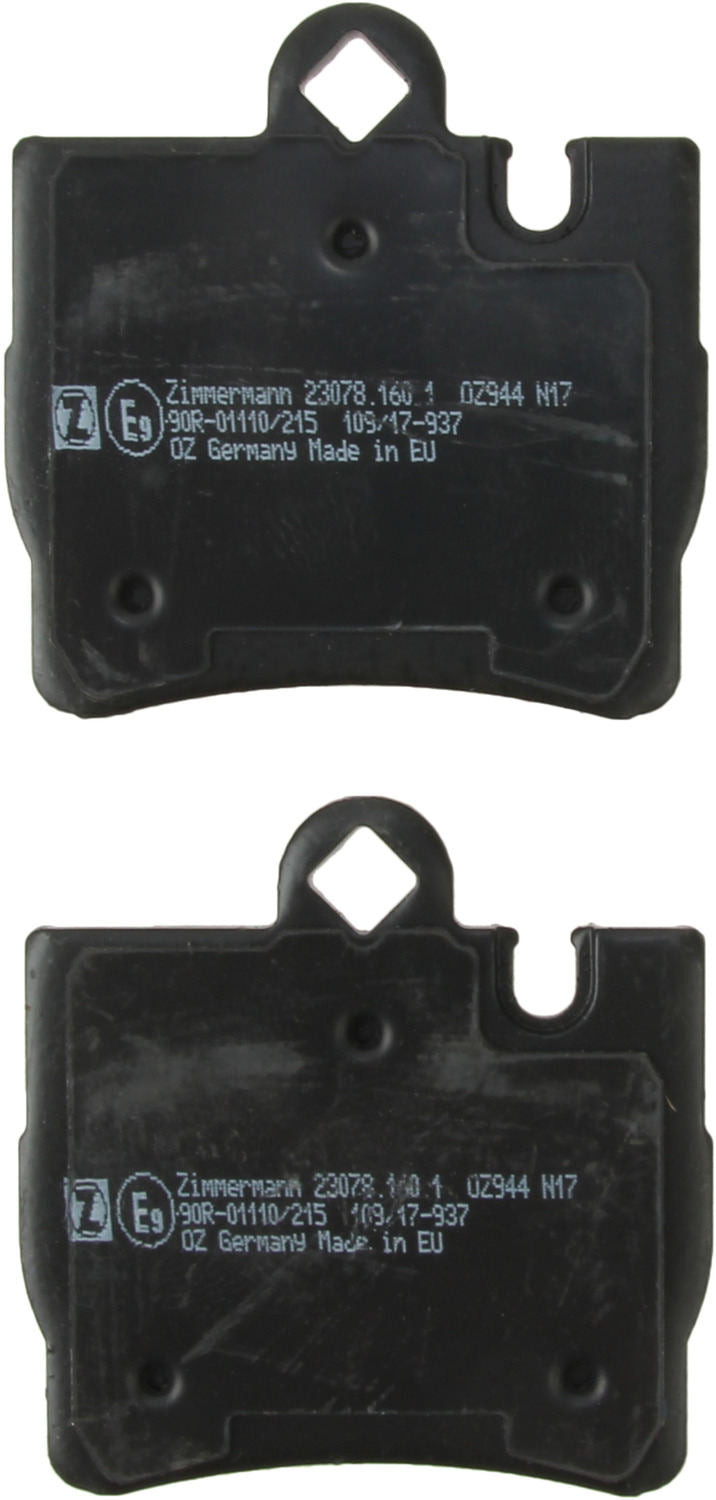 zimmermann disc brake pad set  frsport 23078.160.1