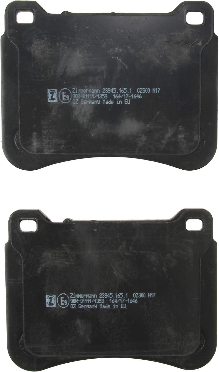 zimmermann disc brake pad set  frsport 23945.165.1