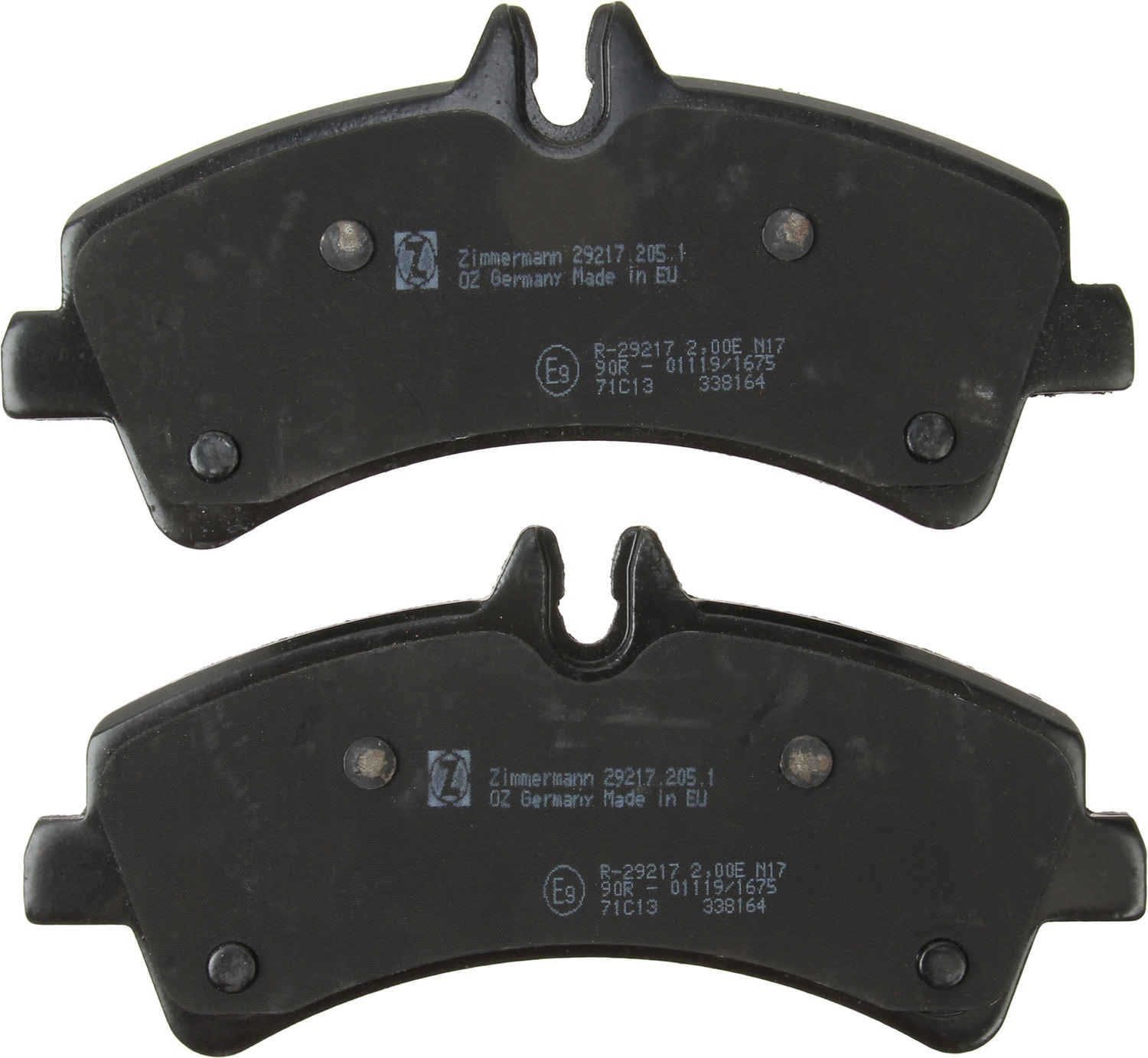 zimmermann disc brake pad set  frsport 29217.205.1