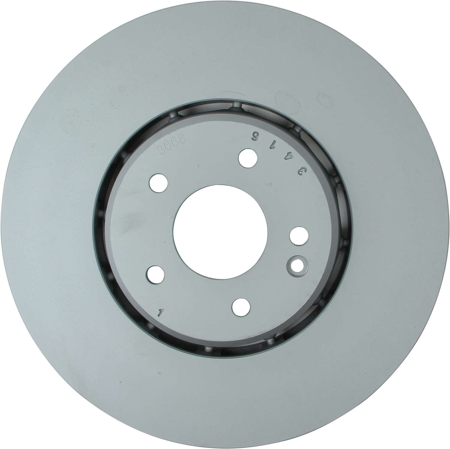 Zimmermann Disc Brake Rotor  top view frsport 400.3668.75