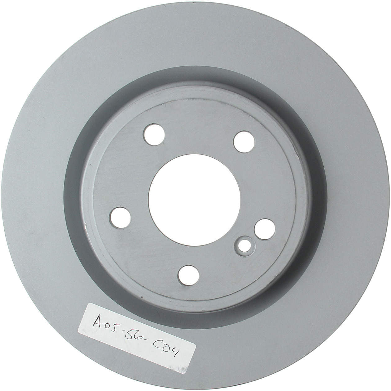 Zimmermann Disc Brake Rotor  top view frsport 400.5506.20