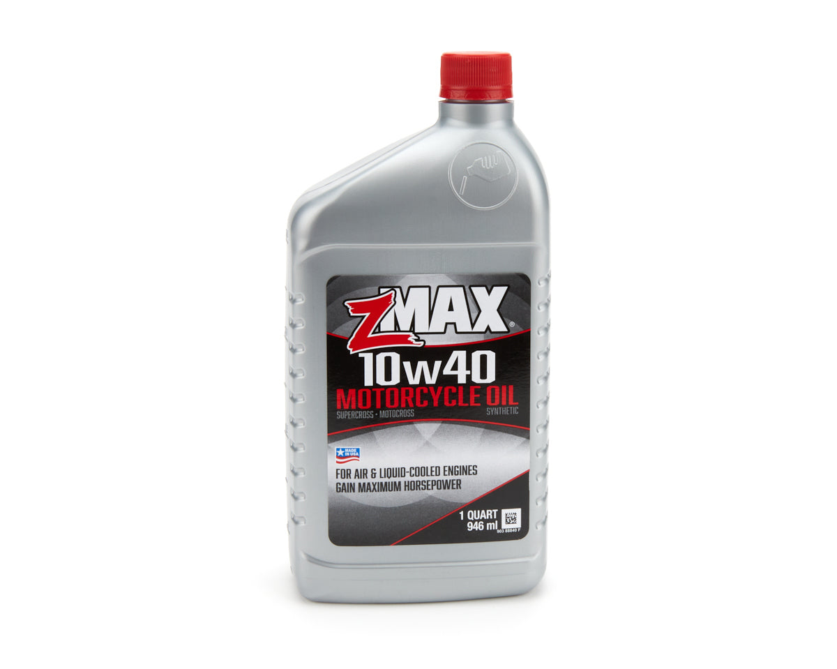 ZMAX Motorcycle Oil 10w40 32oz. Bottle ZMA88-840