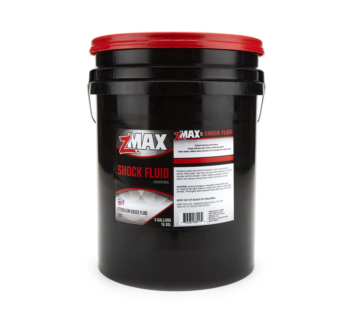 ZMAX Shock Fluid 5wt Conventi onal 5 Gal. Pail ZMA88-917