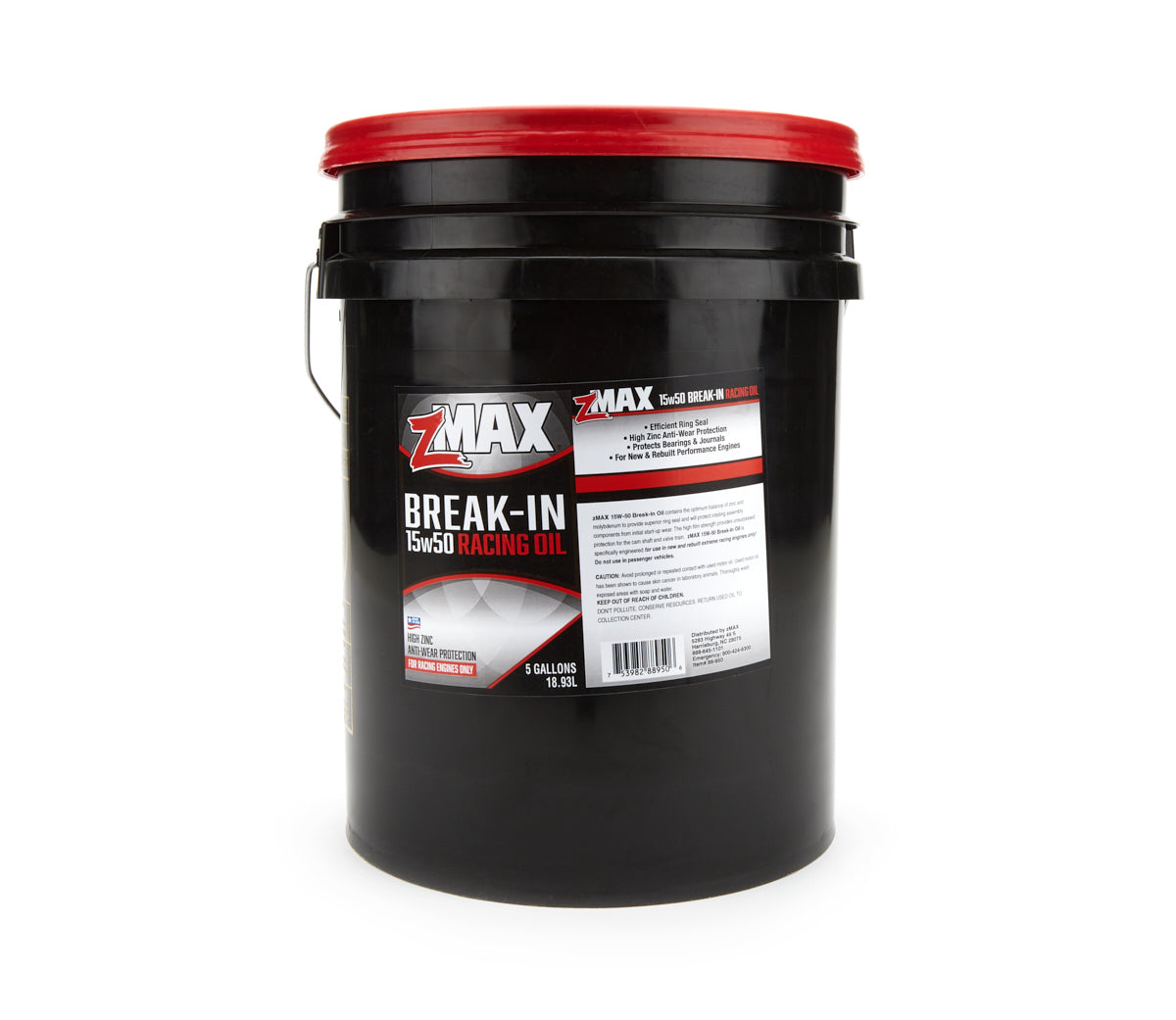 ZMAX Break-In Oil 15w50 5 Gallon Pail ZMA88-950