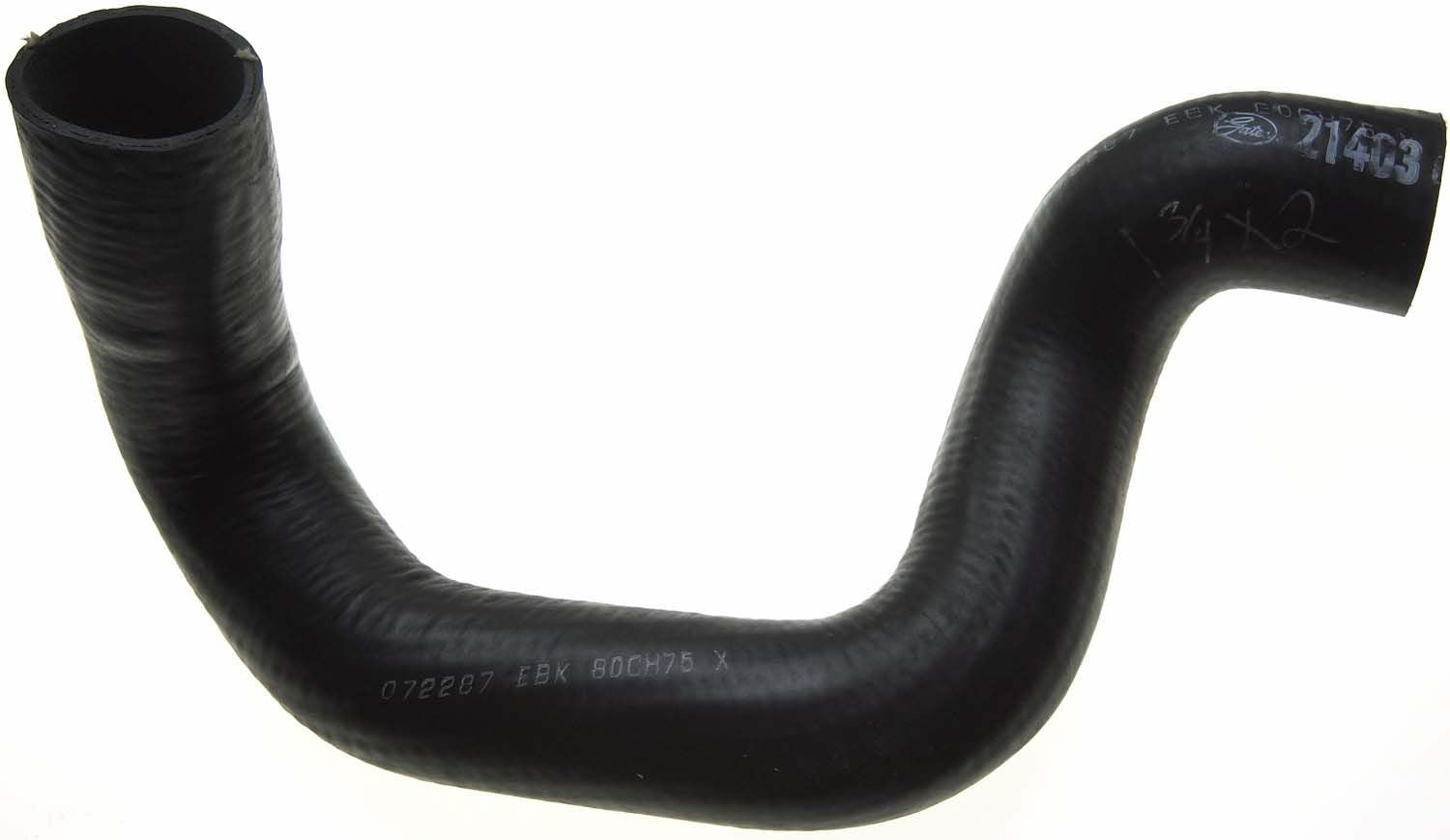 Gates Radiator Coolant Hose  top view frsport 21403