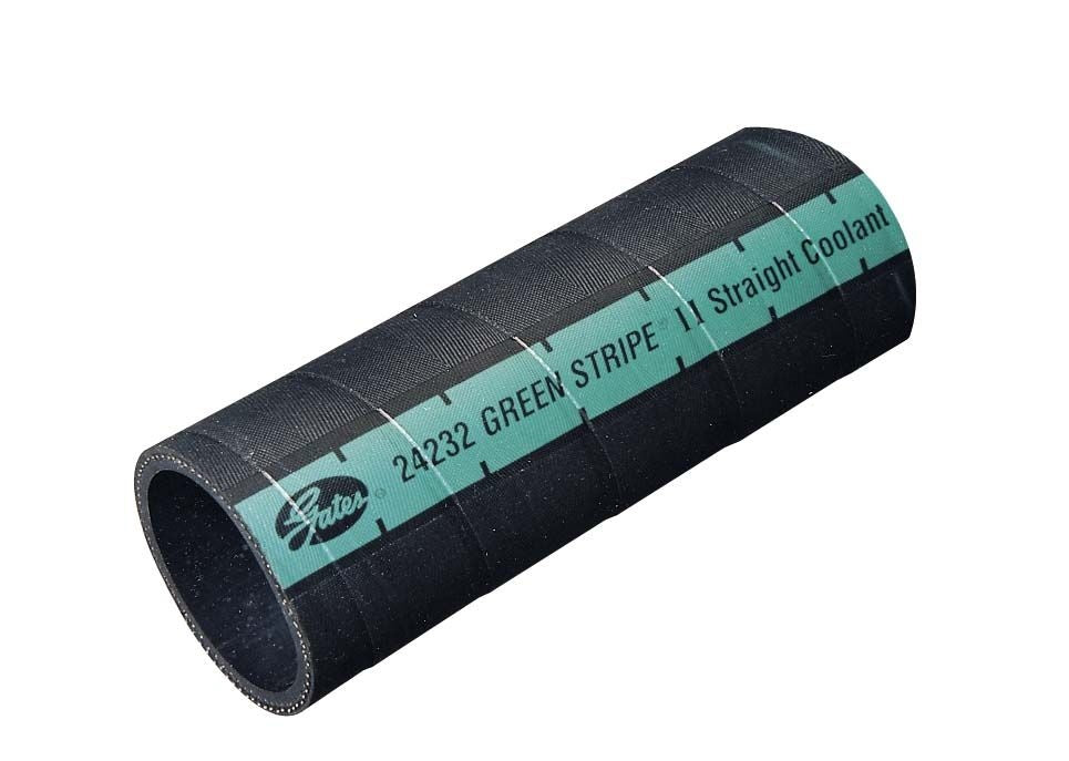 Gates Coolant Hose 2-Ply Green Stripe Straight - 3ft Length 2.25in ID -40 - 257 Deg F 24236