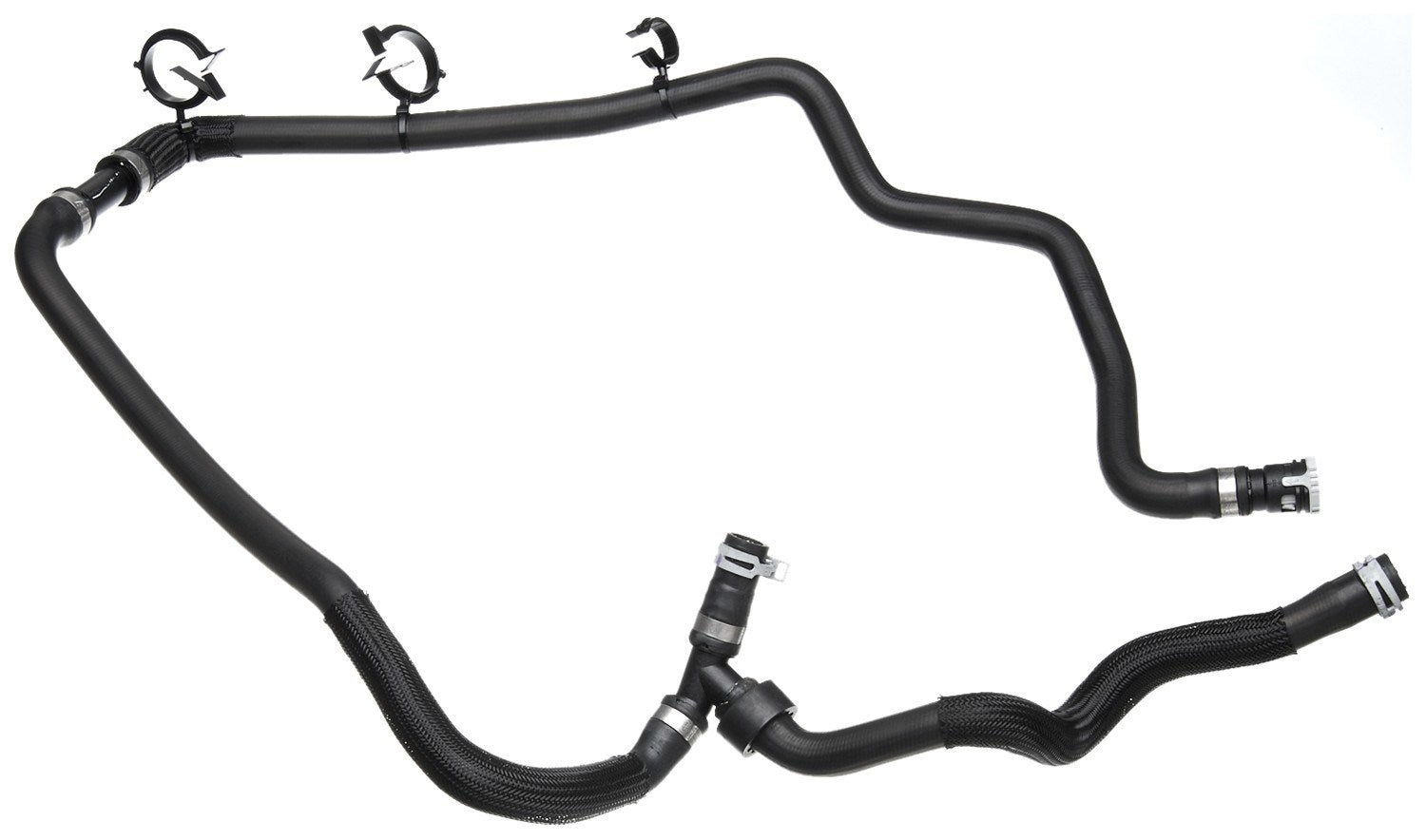 Gates Radiator Coolant Hose  top view frsport 24859