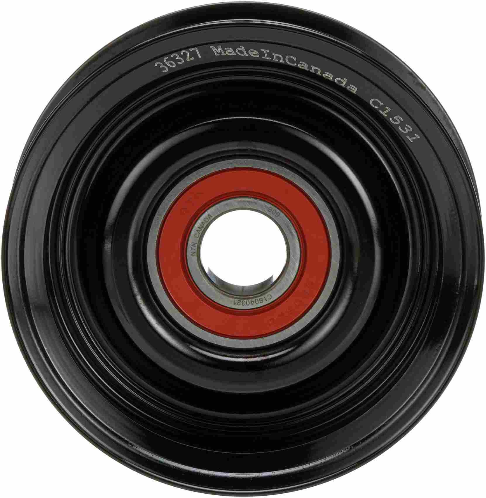 Gates 08-97 Ford F Series Pickup V-6 4.2L Idler Pulley - Grooved Belt Drive Pulleys & Tensioners 36327