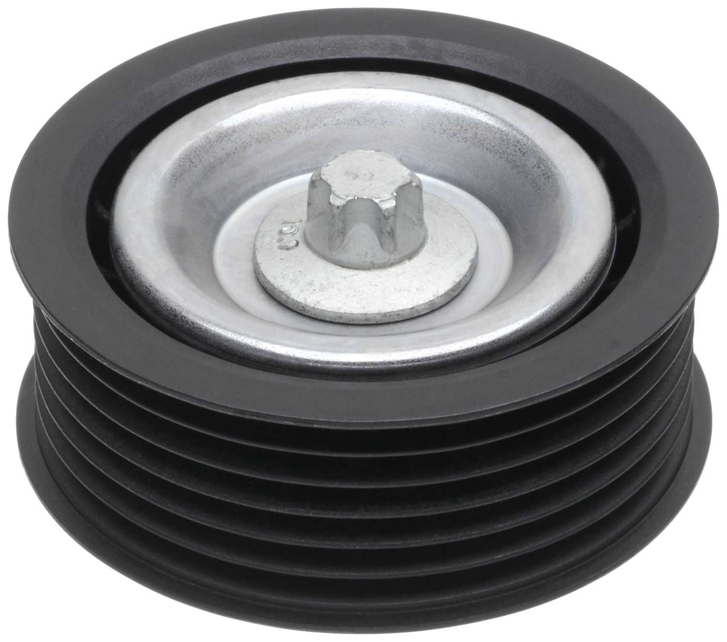 Gates Accessory Drive Belt Idler Pulley  top view frsport 36434