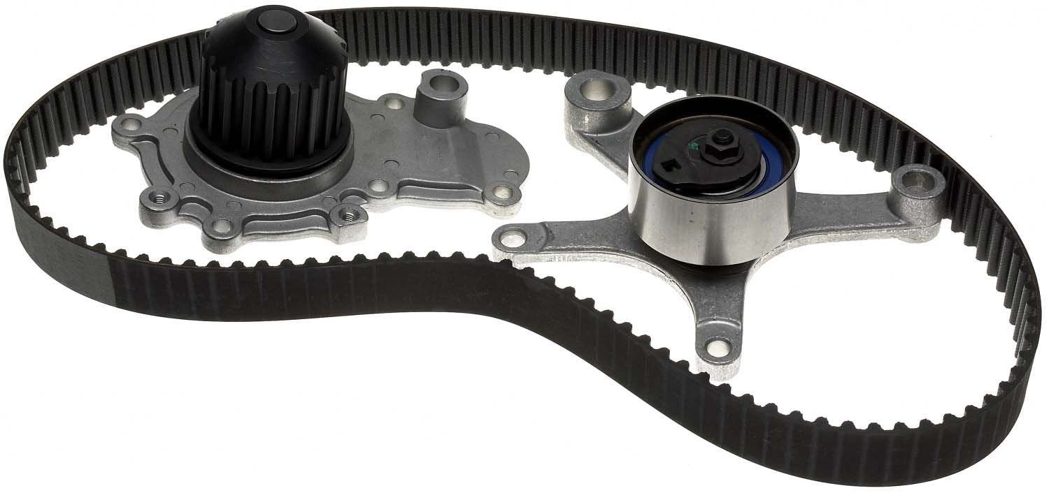 Gates 03 Dodge Neon 2.0 Stock Replacement Timing Belt Tensioner & Water Pump Kit TCKWP245A