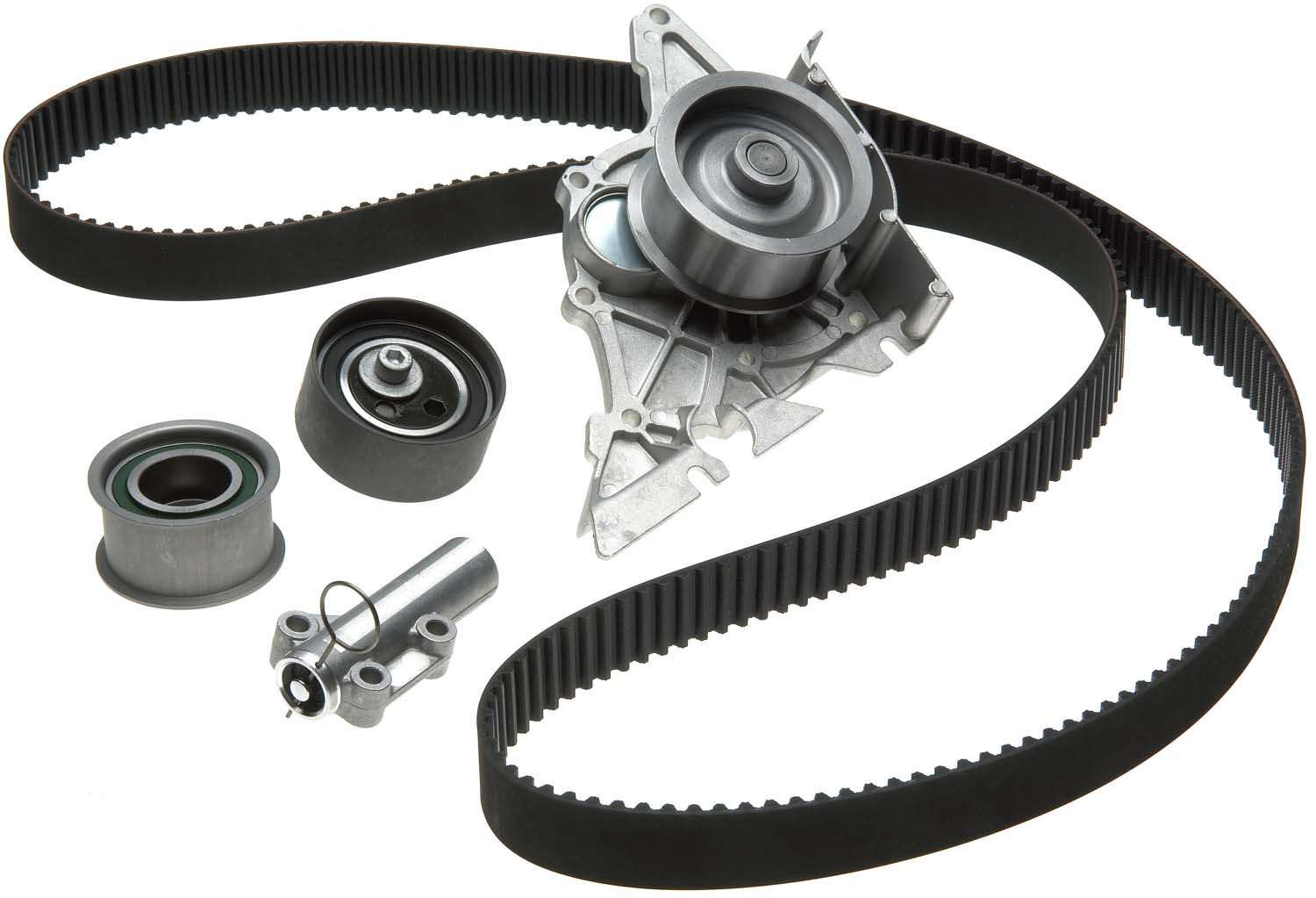 Gates 00-06 Audi A6 / 01-05 Allroad Quattro / 00-02 S4 Timing Belt Kit w/ Water Pump TCKWP297B