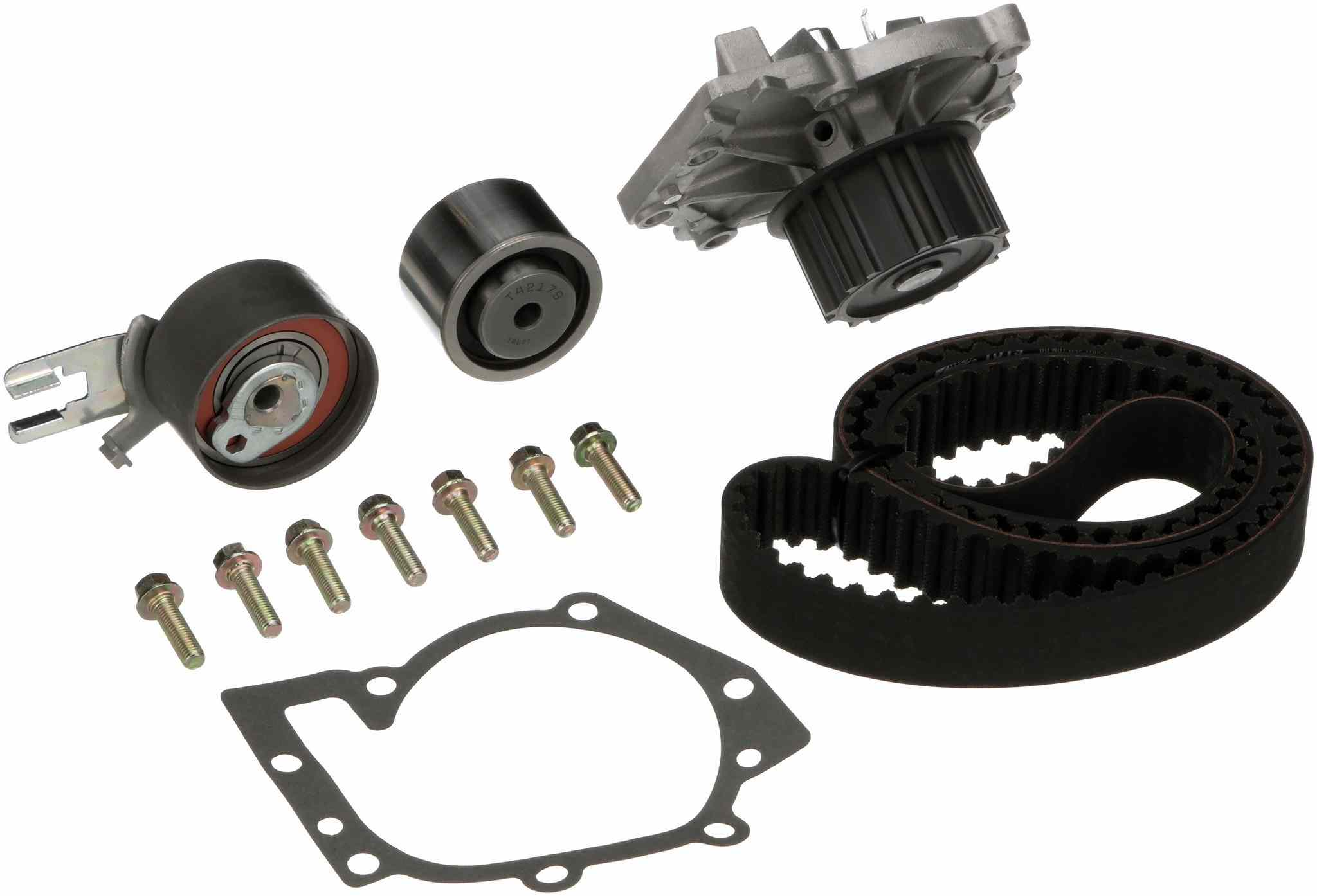 gates engine timing belt kit with water pump  frsport tckwp319a