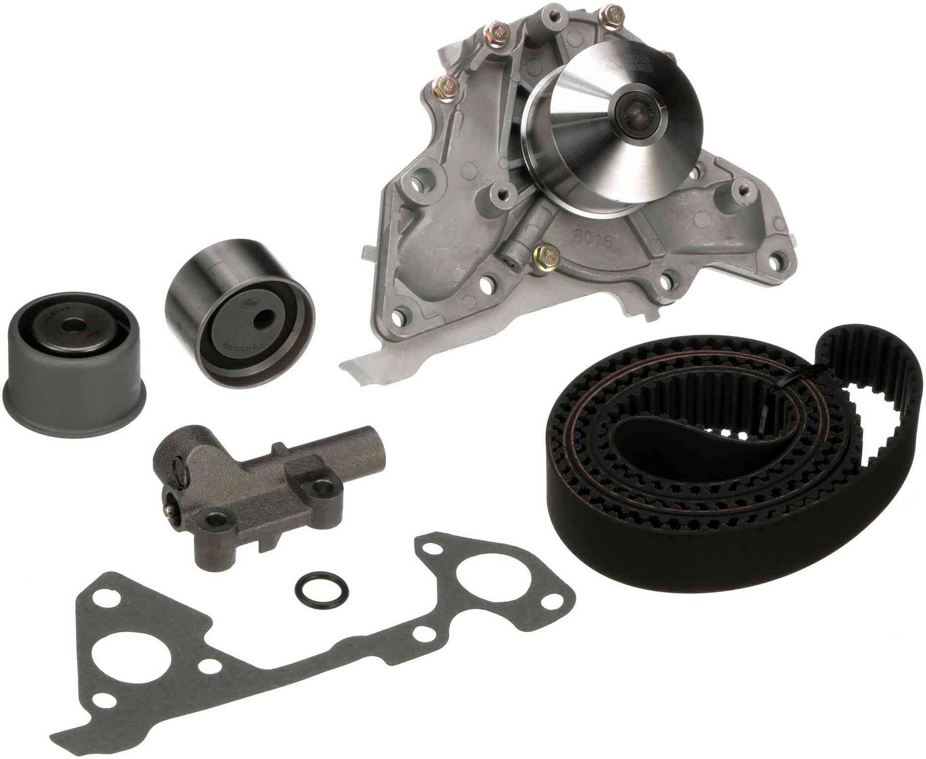 gates engine timing belt kit with water pump  frsport tckwp323a