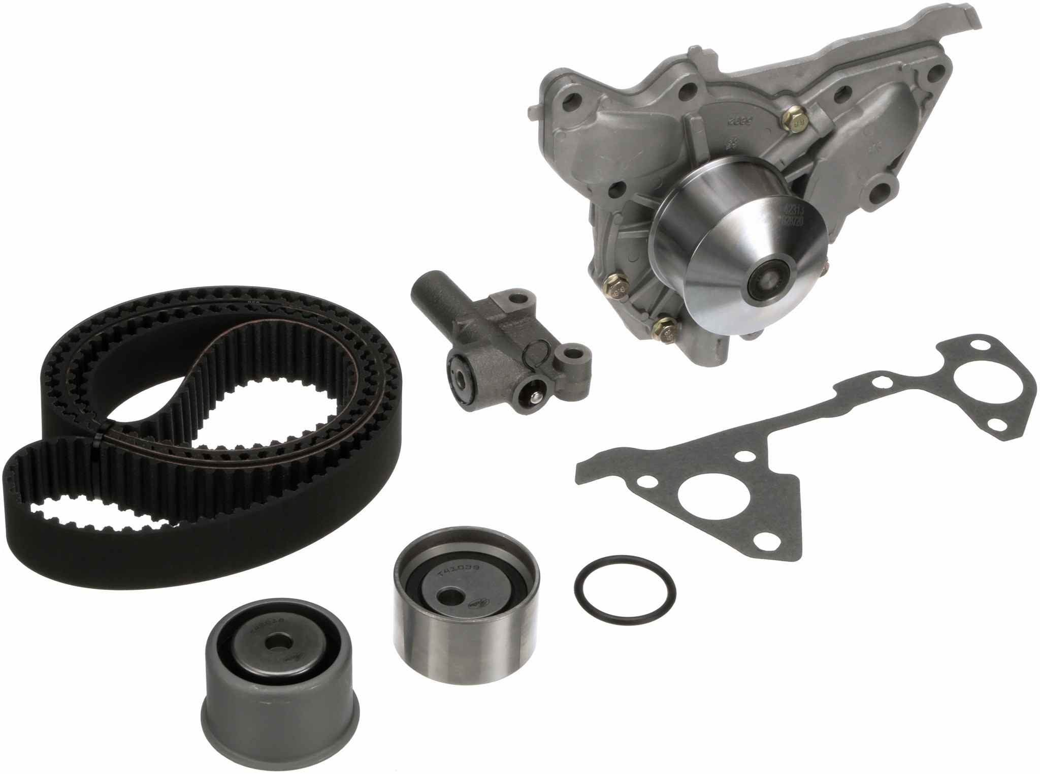 gates engine timing belt kit with water pump  frsport tckwp323