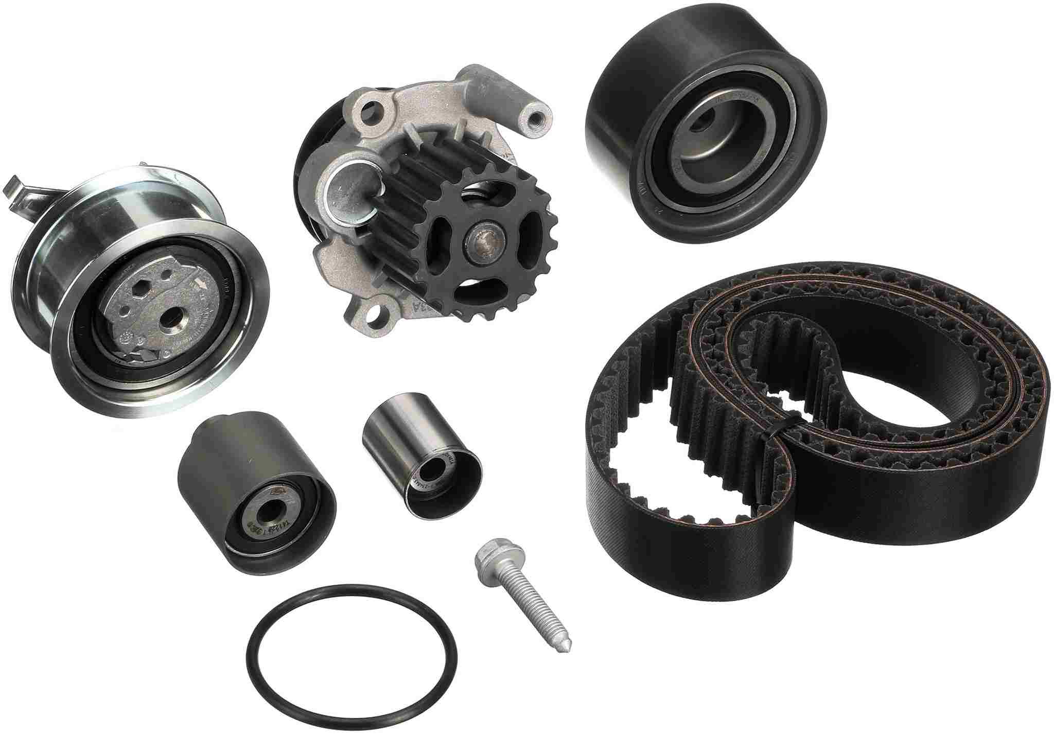 gates engine timing belt kit with water pump  frsport tckwp342