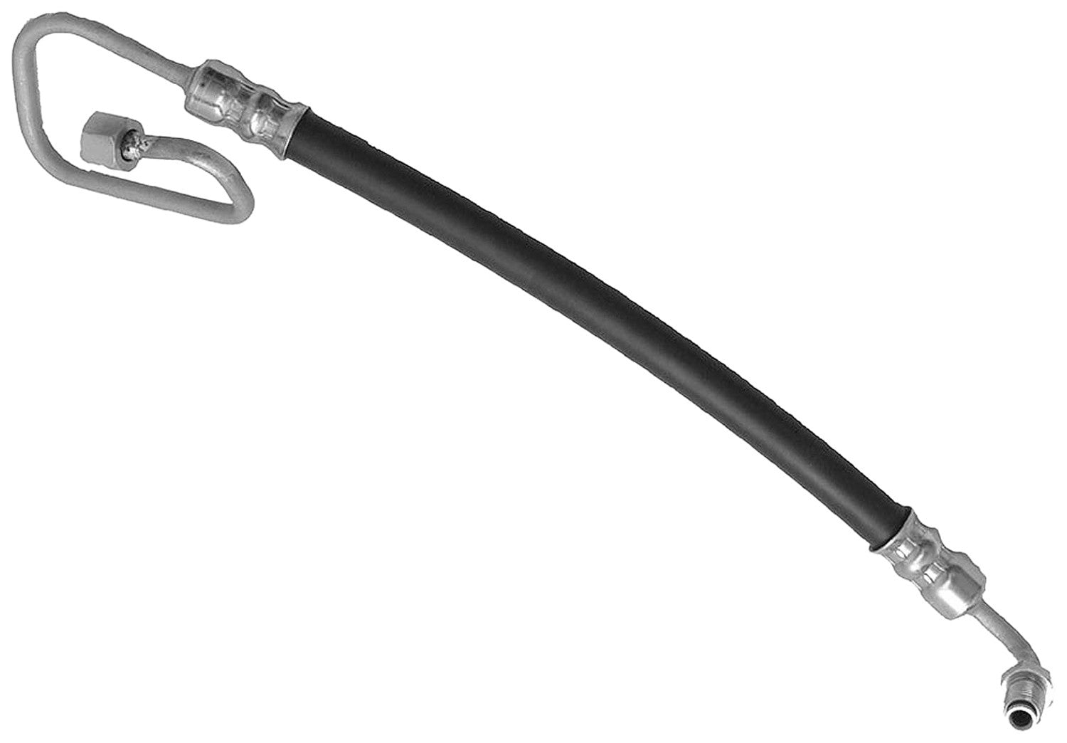 Gates Power Steering Pressure Line Hose Assembly  top view frsport 352088