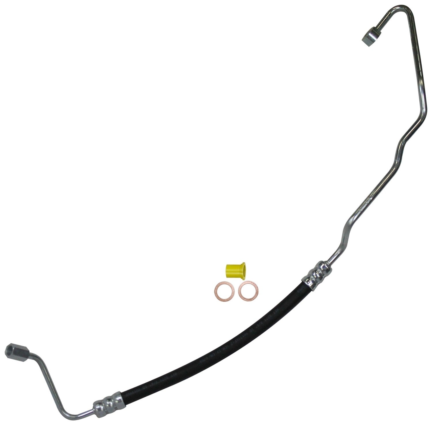 Gates Power Steering Pressure Line Hose Assembly  top view frsport 352346