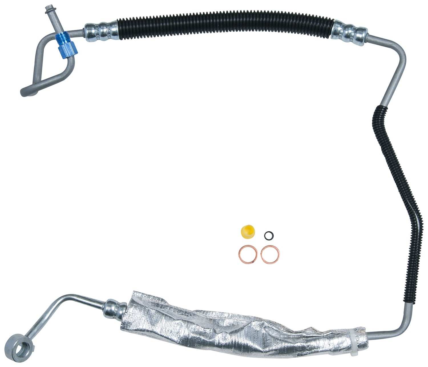 Gates Power Steering Pressure Line Hose Assembly  top view frsport 352469