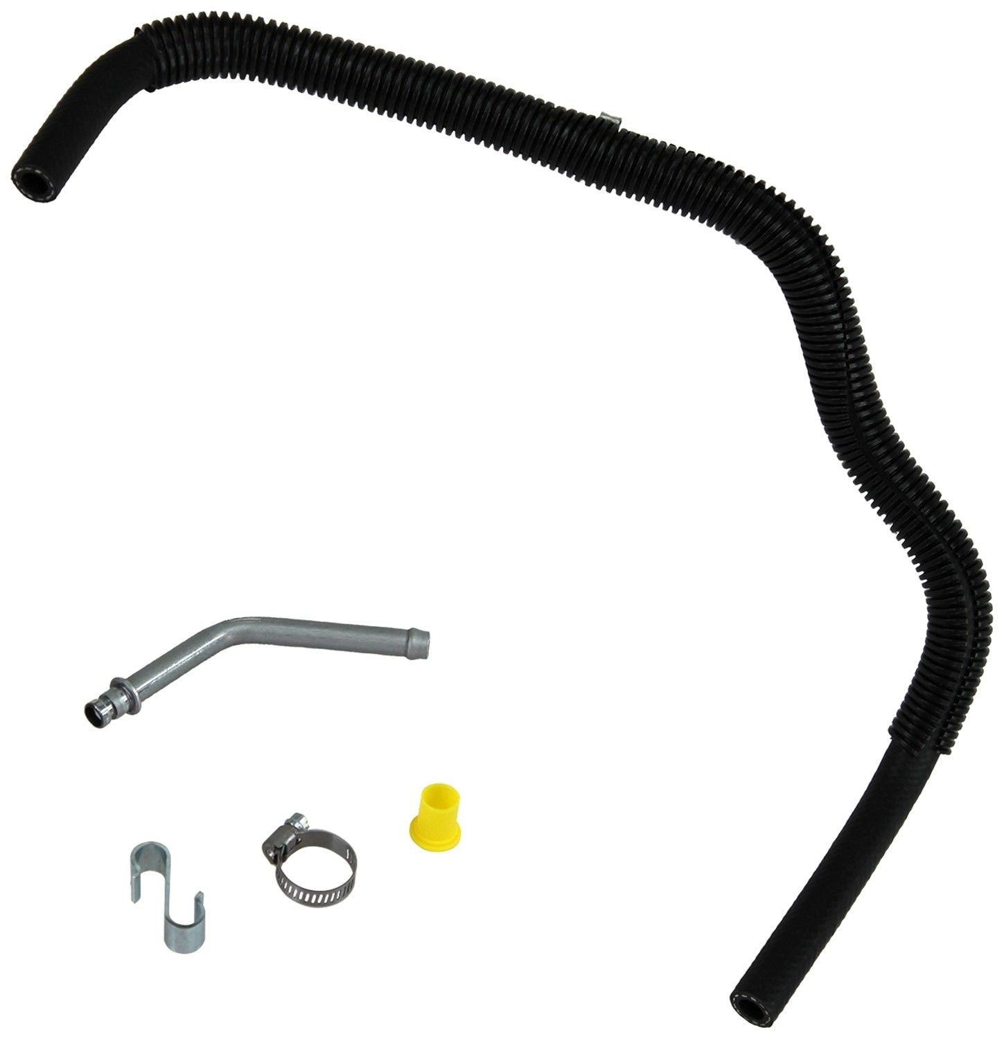 Gates Power Steering Return Line Hose Assembly  top view frsport 352645