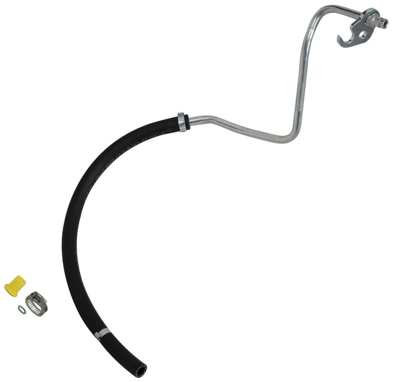 Gates Power Steering Return Line Hose Assembly  top view frsport 353079