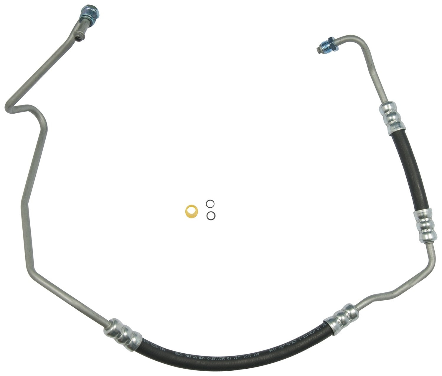 gates power steering pressure line hose assembly  frsport 366189