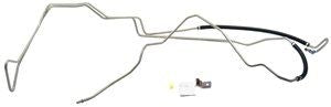 Gates Power Steering Return Line Hose Assembly  top view frsport 370850