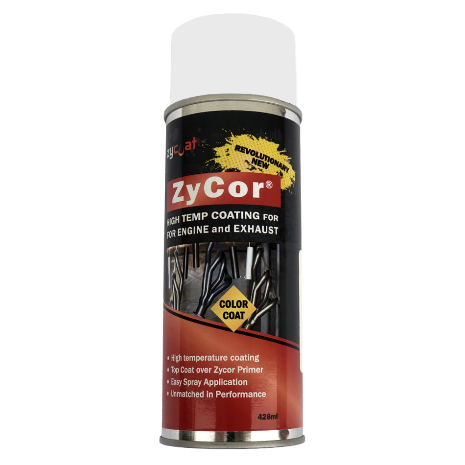 Zycoat ZyCor Gasser White Color Coat 13 oz Aerosol ZYC18013