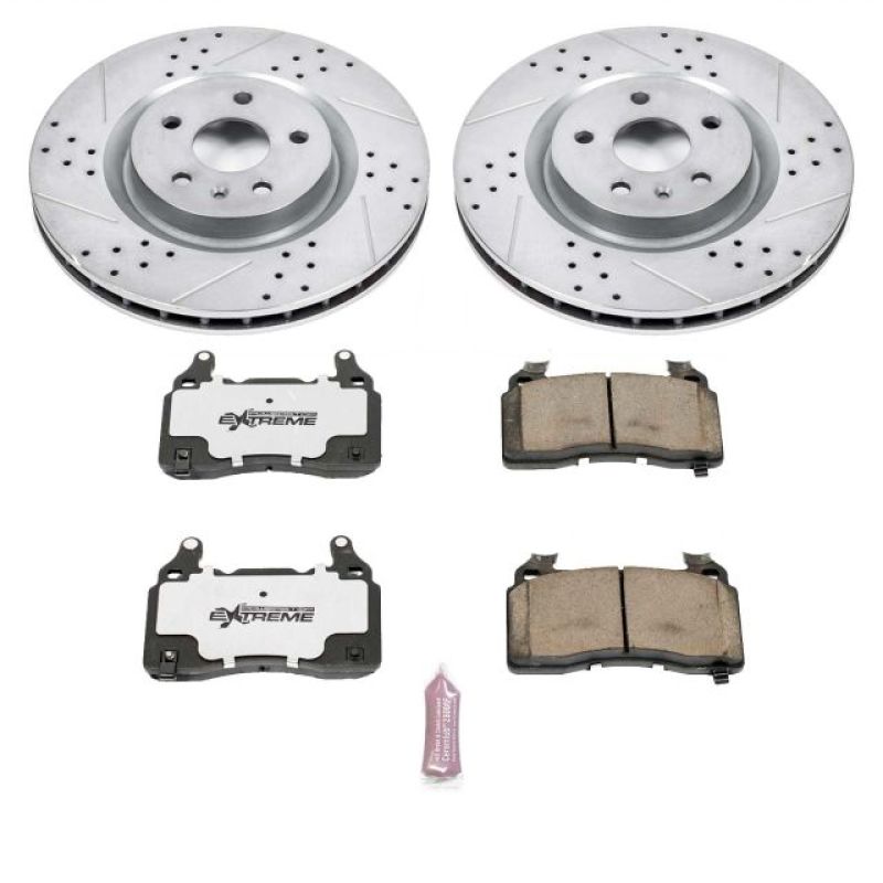 PowerStop PSB Z26 Street Warrior Kit Brakes, Rotors & Pads Brake Kits - Performance D&S main image