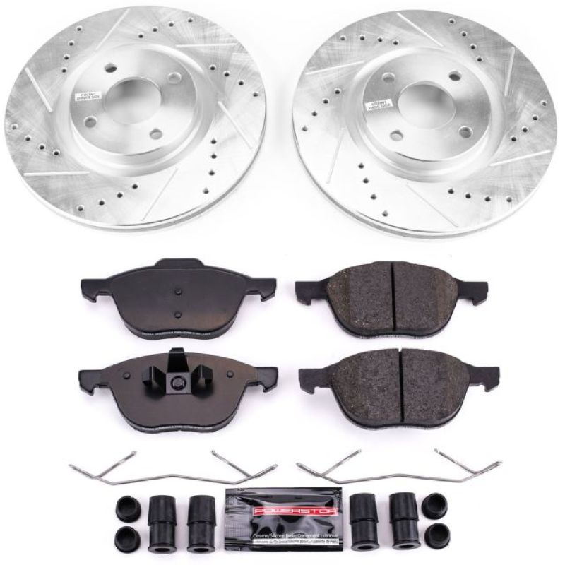 PowerStop PSB Z23 Evolution Kit Brakes, Rotors & Pads Brake Kits - Performance D&S main image