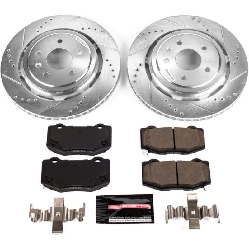 PowerStop PSB Z23 Evolution Kit Brakes, Rotors & Pads Brake Kits - Performance D&S main image