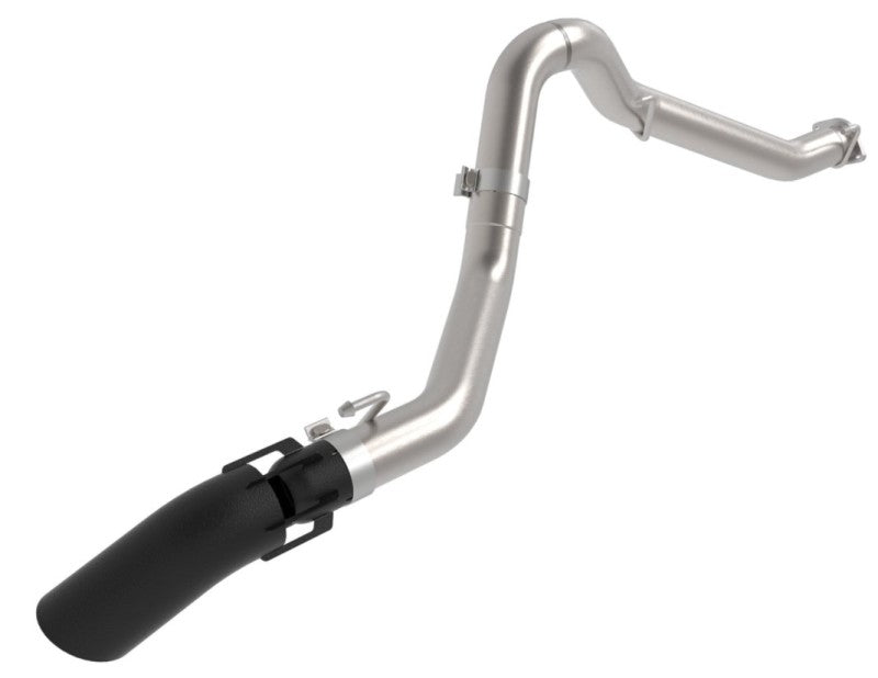 aFe 2021+ Jeep Gladiator V6-3.0L (td) Vulcan Series 3in 304SS HT DPF-Back Exhaust System - Black Tip 49-38094-B