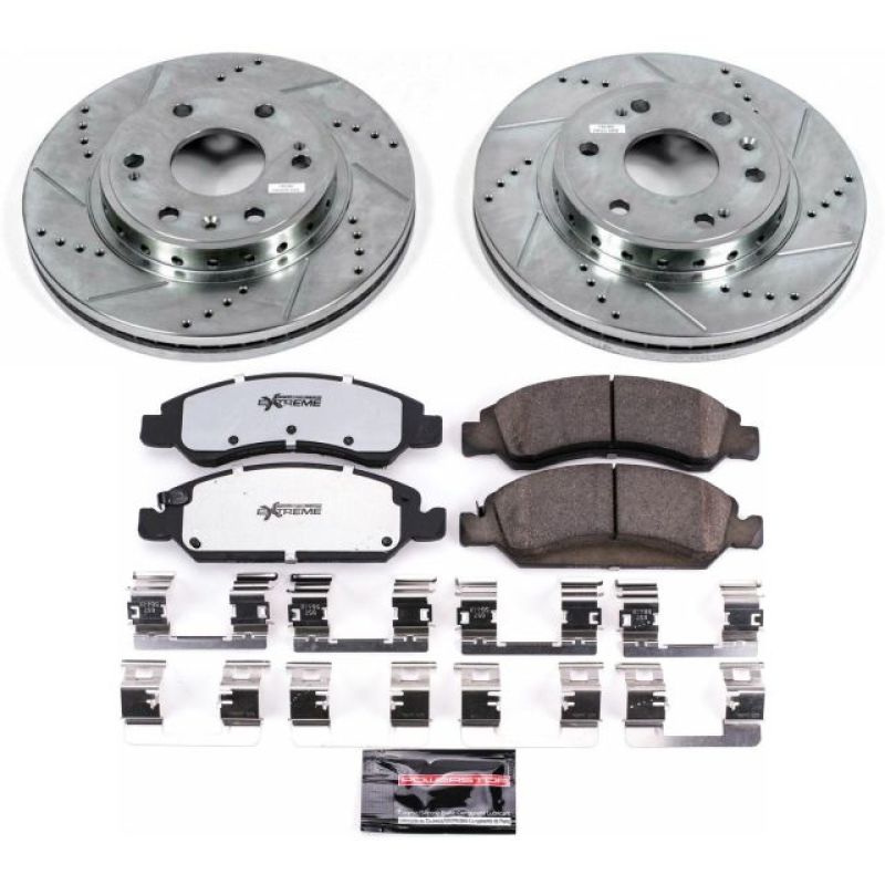 PowerStop PSB Z36 Truck & Tow Kit Brakes, Rotors & Pads Brake Kits - Performance D&S main image