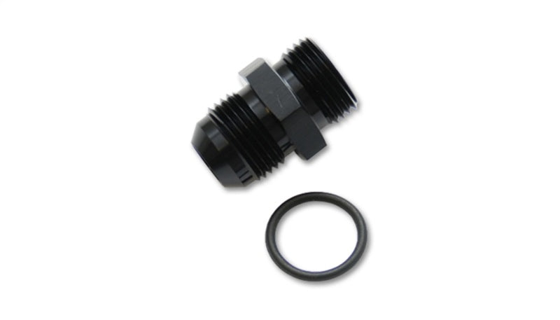 Vibrant Straight Cut Adapter Fitting -8AN Flare to -8AN with O-Ring