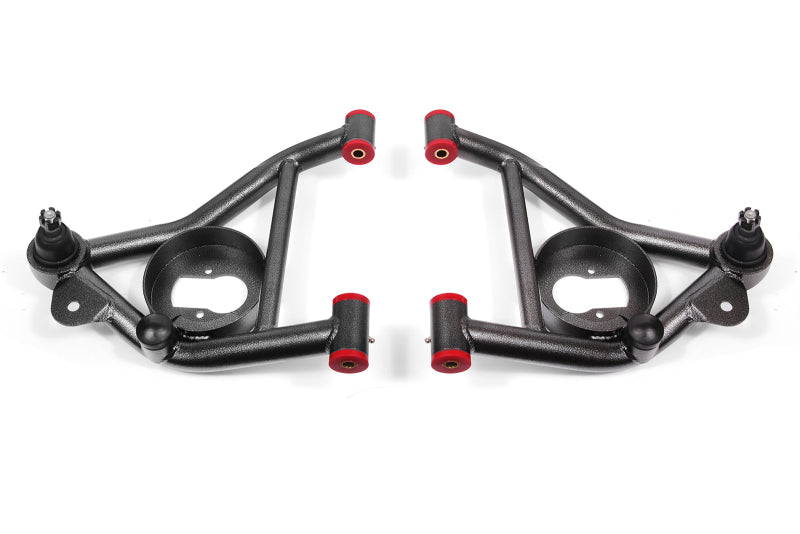 BMR 82-92 Chevy Camaro / 82-92 Firebird Non-Adj. Lower A-Arms (Polyurethane) - Black Hammertone AA008H