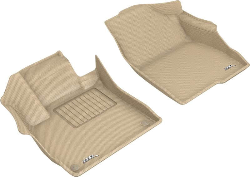 3D MAXpider 2018-2020 Honda Accord Kagu 1st Row Floormat - Tan L1HD09811502 Main Image