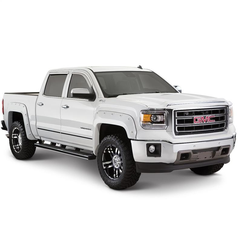 Bushwacker 16-17 GMC Sierra 2500 HD Pocket Style Flares 4pc 78.8/97.6in Bed - Iridium gxg 40967-84 Main Image