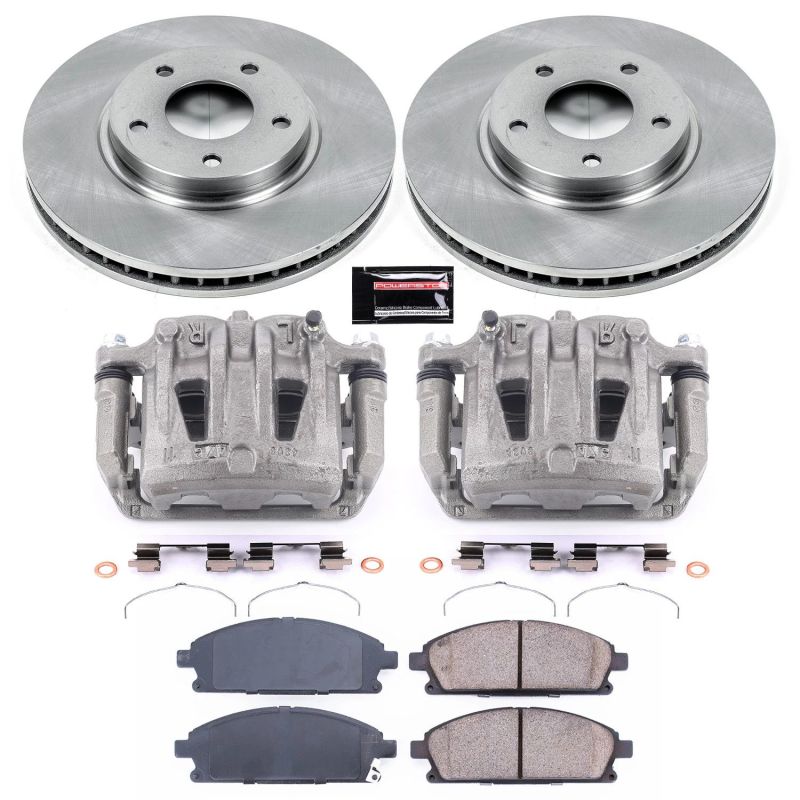 PowerStop PSB Autospecialty Kit w/Cals Brakes, Rotors & Pads Brake Kits - OE main image