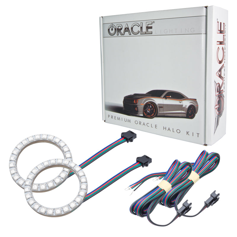 ORACLE Lighting Oracle Dodge Charger SRT8 11-14 WP LED Projector Fog Halo Kit - ColorSHIFT 1193-333