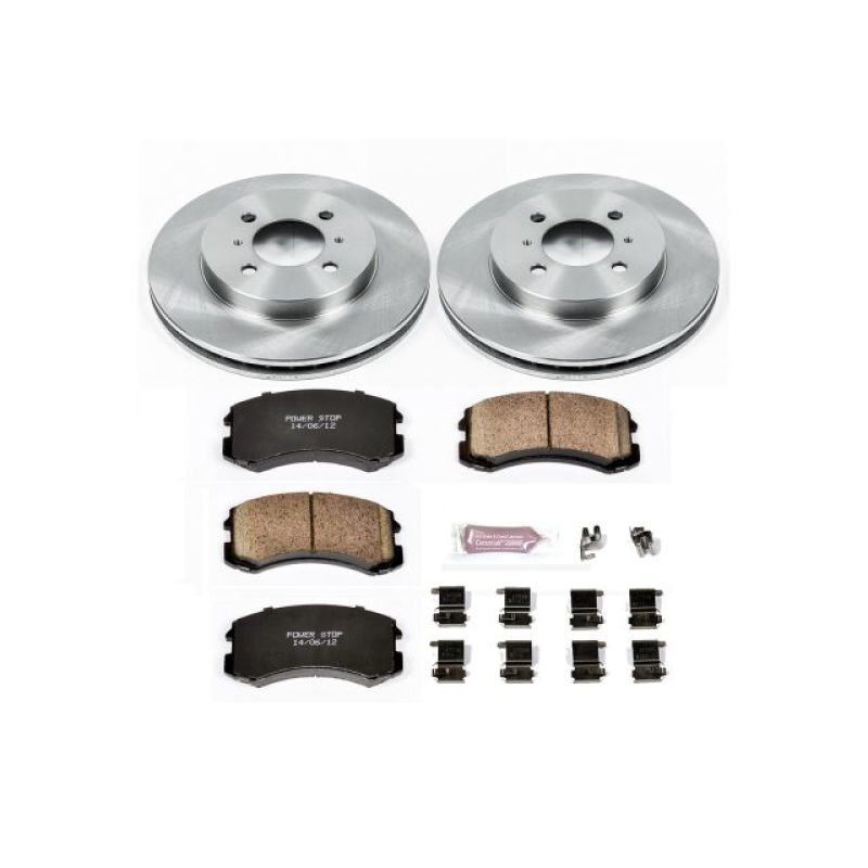 PowerStop PSB Autospecialty Kit Brakes, Rotors & Pads Brake Kits - OE main image