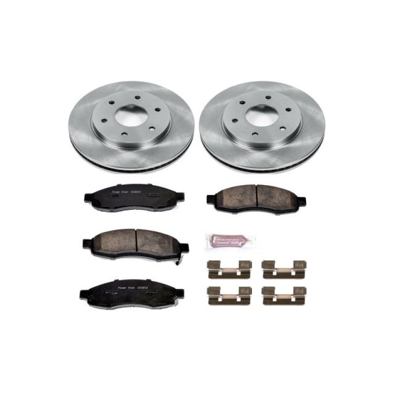 PowerStop PSB Autospecialty Kit Brakes, Rotors & Pads Brake Kits - OE main image