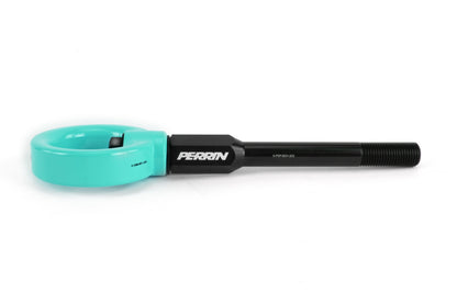 Perrin 02-07 Subaru WRX/STI Tow Hook Kit (Front) - Hyper Teal PSP-BDY-230TE *Discontinued
