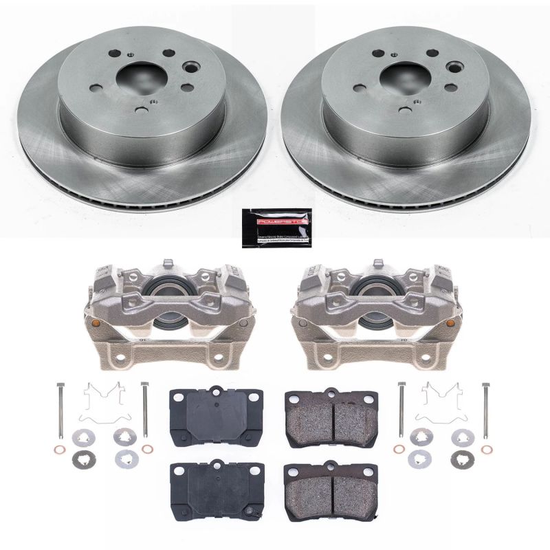 PowerStop PSB Autospecialty Kit w/Cals Brakes, Rotors & Pads Brake Kits - OE main image