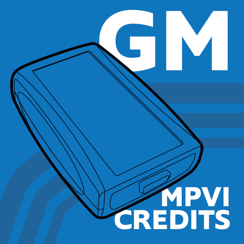 HPT GM MPVI1 Credit (Serial Number, Email, and Application Key Required In Order Notes) M01-1-001