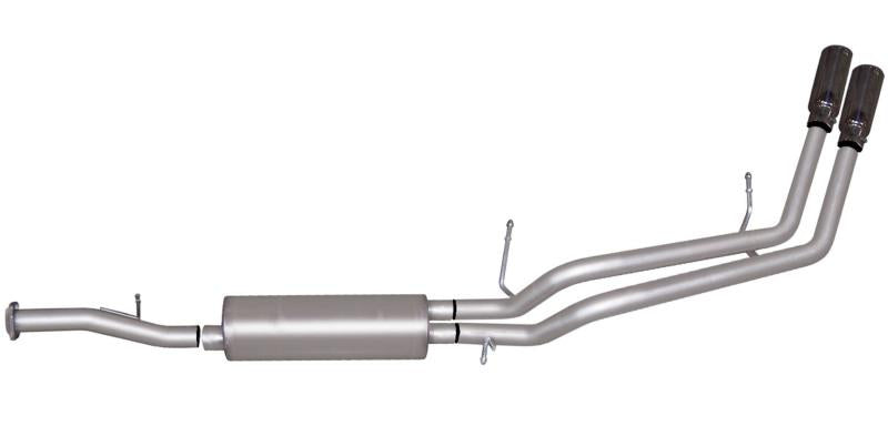 Gibson 07-12 Chevrolet Avalanche LS 5.3L 2.25in Cat-Back Dual Sport Exhaust - Aluminized 5574 Main Image