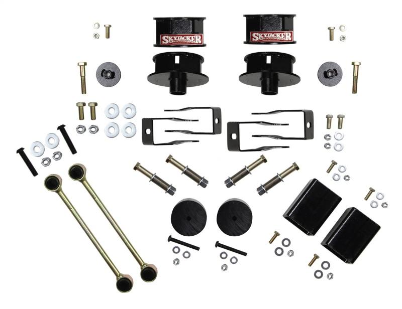 Skyjacker 2018 Jeep Wrangler JL 2DR/4DR 2.5in Coil Spring Spacer w/Logo Kit JL25MSB Main Image