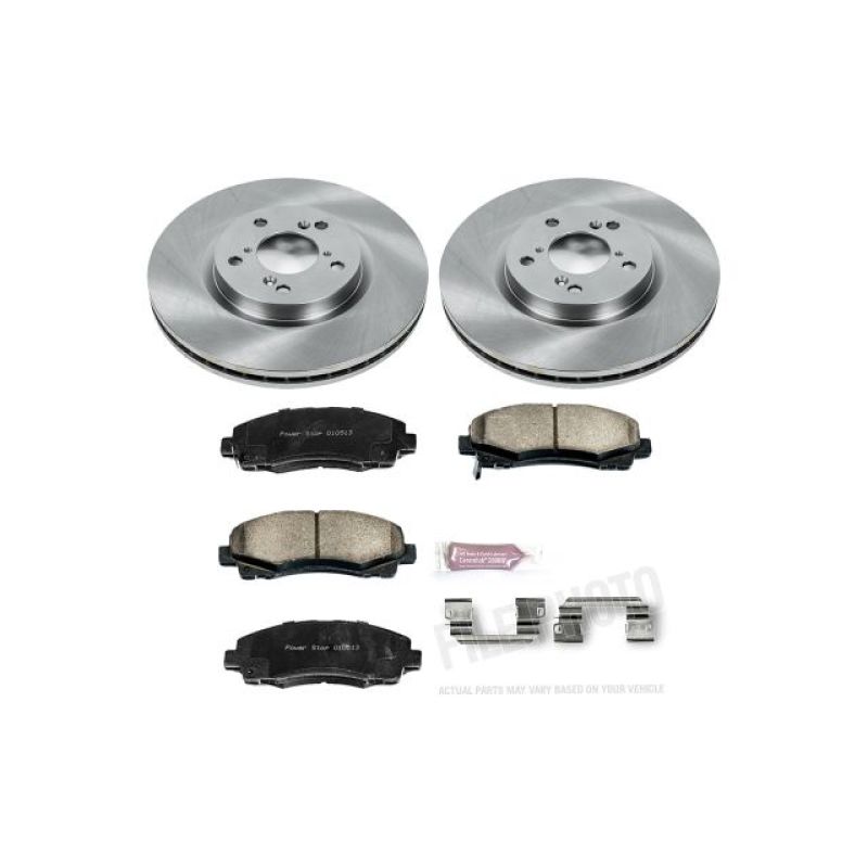 PowerStop PSB Autospecialty Kit Brakes, Rotors & Pads Brake Kits - OE main image